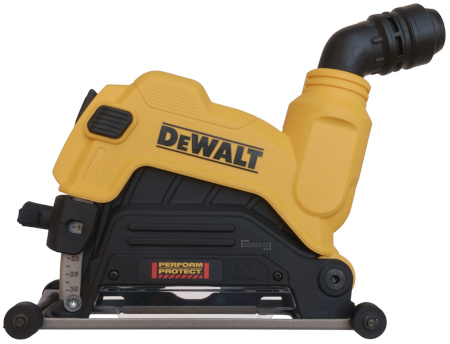 450px DeWalt DWE46225-XJ - nastavení hloubky řezu